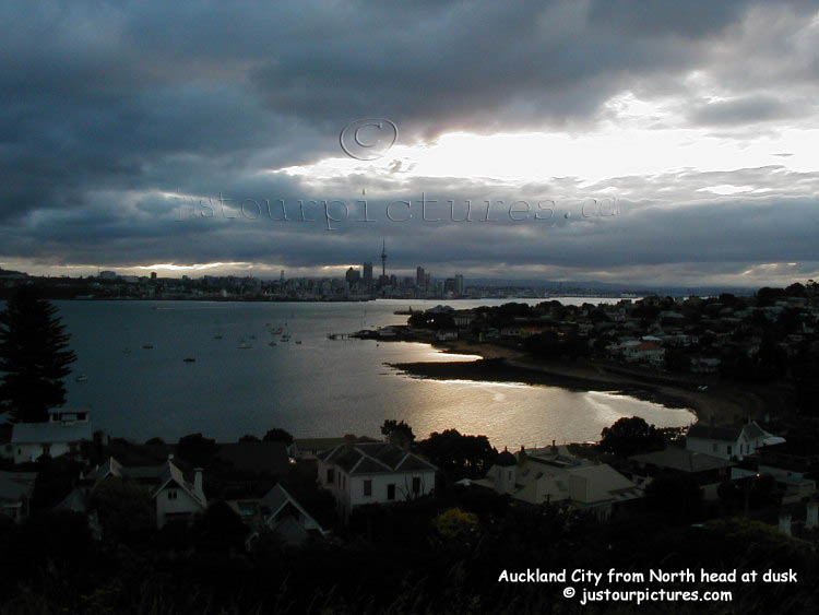 auckland city from North head