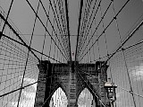 New York City, On Brooklyn Bridge. File# 2841. Photographer: Susan